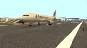 Airbus A319 American Airlines para GTA San Andreas miniatura 2