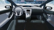 Toyota Prius LCC Taxi 2011 para GTA 4 miniatura 7