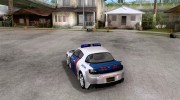 Mazda RX-8 Police для GTA San Andreas миниатюра 3
