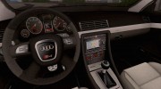 Audi S4 2005 avant v8.4 для GTA San Andreas миниатюра 6