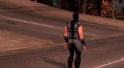 Mortal Kombat X Klassic Human Smoke для GTA San Andreas миниатюра 3