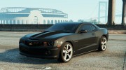 Unmarked Chevrolet Camaro SS for GTA 5 miniature 1