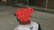 Новогодняя шапка para GTA San Andreas miniatura 4