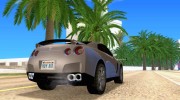 Nissan GT-R для GTA San Andreas миниатюра 4