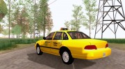 1992 Ford Crown Victoria Taxi для GTA San Andreas миниатюра 2