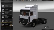МАЗ 5432-6422. для Euro Truck Simulator 2 миниатюра 4