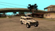 Land Rover Defender Serbian Police для GTA San Andreas миниатюра 1
