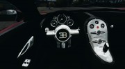 Bugatti Veyron 16.4 v3.0 2005 [EPM] • Strasbourg wheels для GTA 4 миниатюра 6