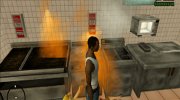 Горящие плиты для GTA San Andreas миниатюра 5