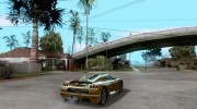 Koenigsegg CC8S для GTA San Andreas миниатюра 4