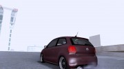 VW Polo GTI Stanced para GTA San Andreas miniatura 2