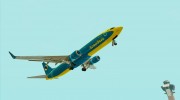 Boeing 737-800 AeroSvit Ukrainian Airlines para GTA San Andreas miniatura 3