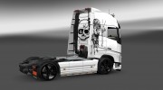 Skeletons By Sasha Skin para Euro Truck Simulator 2 miniatura 2