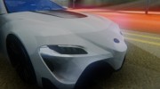 2017 Toyota Supra FT-1 для GTA San Andreas миниатюра 7