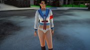 Hot momiji North High Sailor Uniform for GTA San Andreas miniature 3