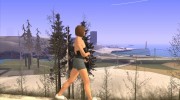Skin HD Female GTA Online v5 for GTA San Andreas miniature 3