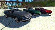 FlatQut Lancea Cabrio для GTA San Andreas миниатюра 5