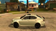 Lexus I SF для GTA San Andreas миниатюра 2
