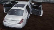 Mercedes-Benz S650 Pullman Maybach 2019 for GTA San Andreas miniature 3