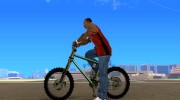 Downhill Bike для GTA San Andreas миниатюра 3