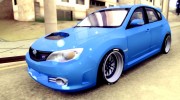 Subaru Impreza WRX Club Spec Limited Edition 2008 для GTA San Andreas миниатюра 7