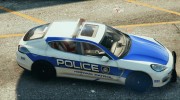 Porsche Panamera Turbo - Need for Speed Hot Pursuit Police Car for GTA 5 miniature 4