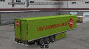 Dutch Supermarkets Trailers Pack v 1.3 для Euro Truck Simulator 2 миниатюра 2