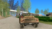 Hummer из COD MW 2 para GTA San Andreas miniatura 3