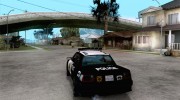 NFS Undercover Police Car para GTA San Andreas miniatura 3