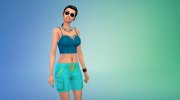 CC.Elizabeth top for Sims 4 miniature 3