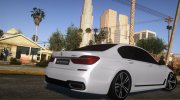 BMW 7-Series M750 для GTA San Andreas миниатюра 3