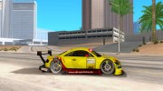 Audi TTR DTM racing car para GTA San Andreas miniatura 5