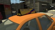 ВАЗ 2170 Приора Такси для GTA 4 миниатюра 12