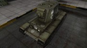 Зоны пробития контурные для КВ-2 для World Of Tanks миниатюра 1