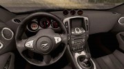Nissan 370Z (2009) для GTA San Andreas миниатюра 6