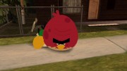 Fat Bird from Angry Birds для GTA San Andreas миниатюра 1