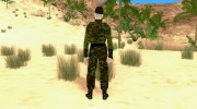 Солдат российской армии для GTA San Andreas миниатюра 3