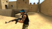 Guerilla Re-Skin (Blue Headband) для Counter-Strike Source миниатюра 4