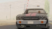Chevrolet El Camino SS для GTA San Andreas миниатюра 8