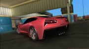 Chevrolet Corvette Stingray C7 для GTA Vice City миниатюра 2
