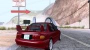 Mitsubishi Lancer Evolution III для GTA San Andreas миниатюра 3