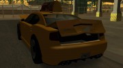 GTA V Buffalo Taxi для GTA San Andreas миниатюра 4