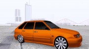 Ваз 2114 Juicy Orange для GTA San Andreas миниатюра 4
