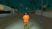 Тигровые штаны для GTA San Andreas миниатюра 1