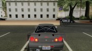 Nissan Skyline GT-R V-Spec II for GTA San Andreas miniature 7