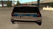 Skoda Yeti (Policja KSP) para GTA San Andreas miniatura 4
