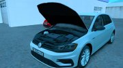 Volkswagen Golf VII (2014-2020) для GTA San Andreas миниатюра 5