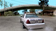 Ford Crown Victoria New Jersey Police para GTA San Andreas miniatura 3