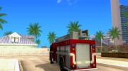 Пожарка из Driver: PL для GTA San Andreas миниатюра 3