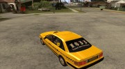 Audi 100 C4 (Taxi) for GTA San Andreas miniature 3